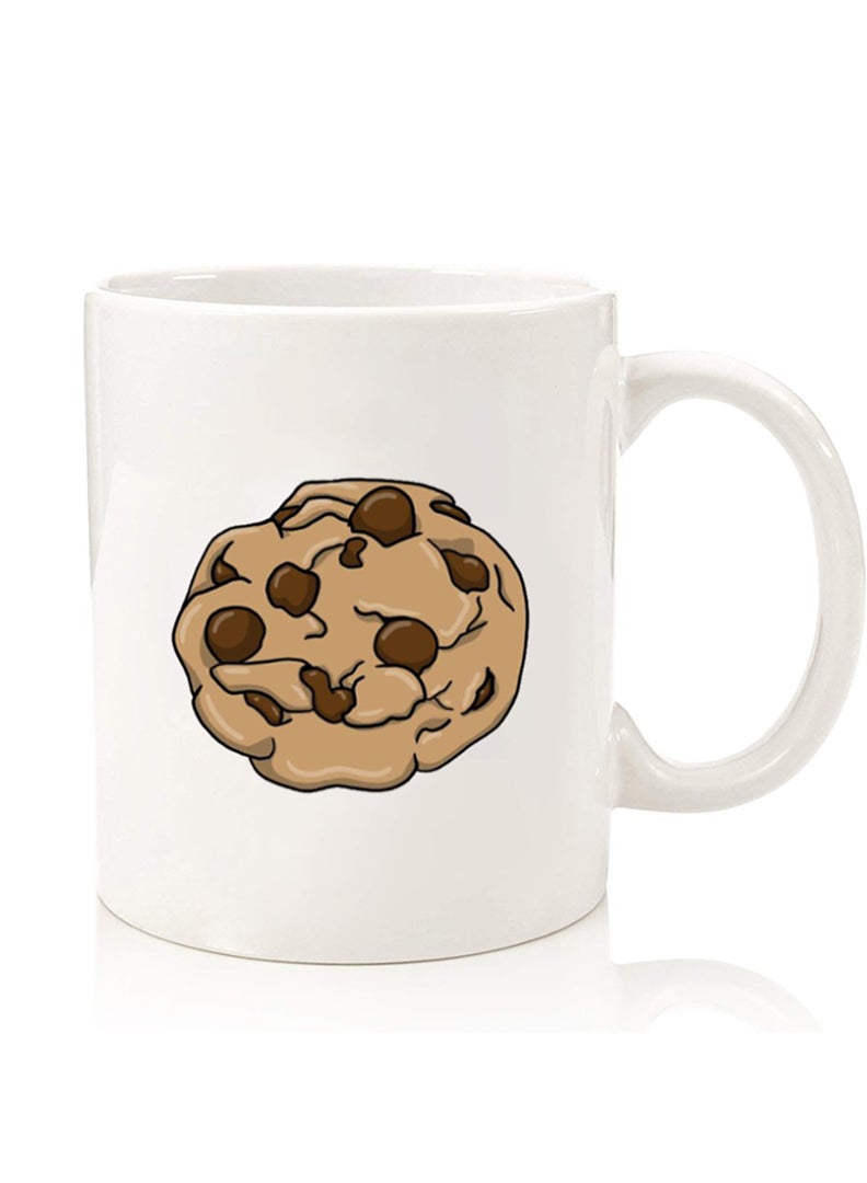 Theodor Premium Quality Two Sided Printed Coffee Mug Tea Cup For Home Office, Kids Men Women Cookie - Image 1