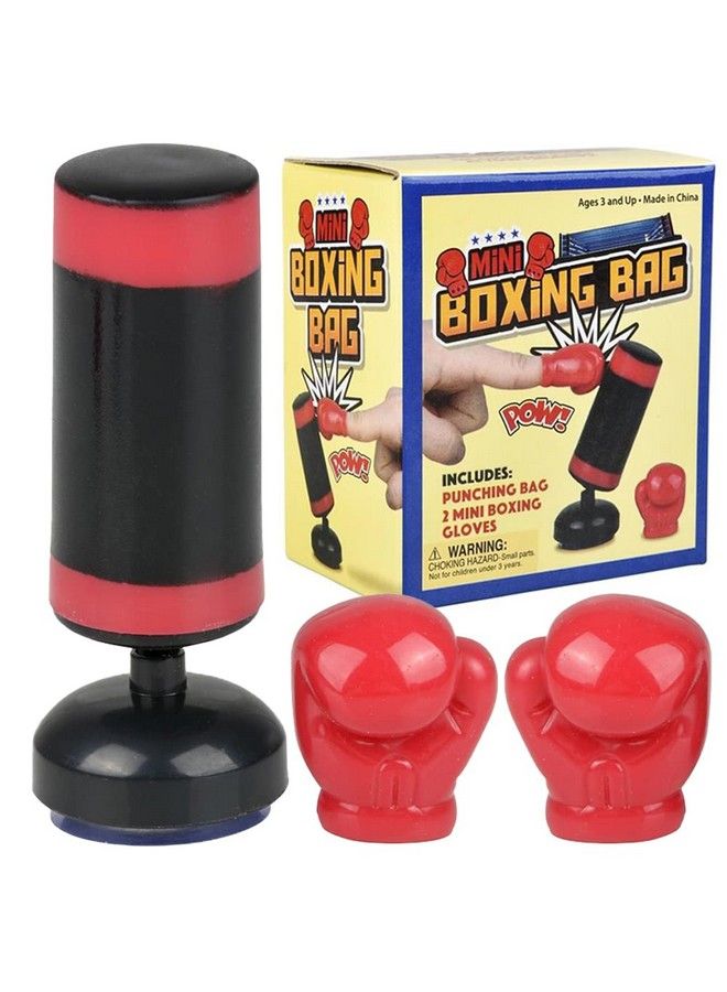 ArtCreativity Mini Boxing Bag Set For Kids, 3Piece Set With 1 Mini Punching Bag And 2 Gloves, Cool Desk Toys For Adults, Boxing Tabletop Game For Stress Relief And Hours Of Fun - Image 2