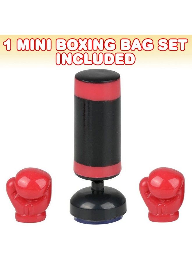 ArtCreativity Mini Boxing Bag Set For Kids, 3Piece Set With 1 Mini Punching Bag And 2 Gloves, Cool Desk Toys For Adults, Boxing Tabletop Game For Stress Relief And Hours Of Fun - Image 3