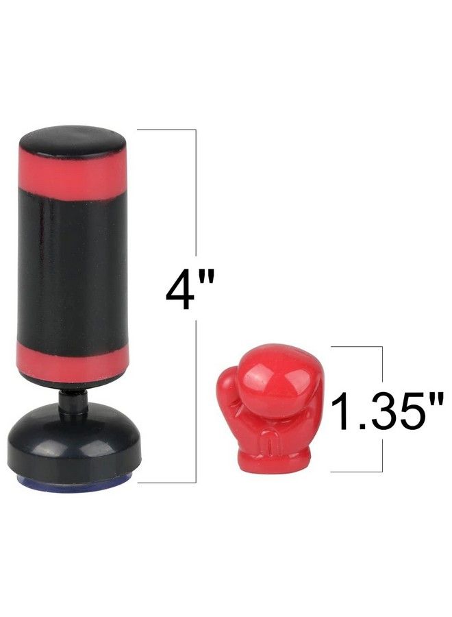 ArtCreativity Mini Boxing Bag Set For Kids, 3Piece Set With 1 Mini Punching Bag And 2 Gloves, Cool Desk Toys For Adults, Boxing Tabletop Game For Stress Relief And Hours Of Fun - Image 4