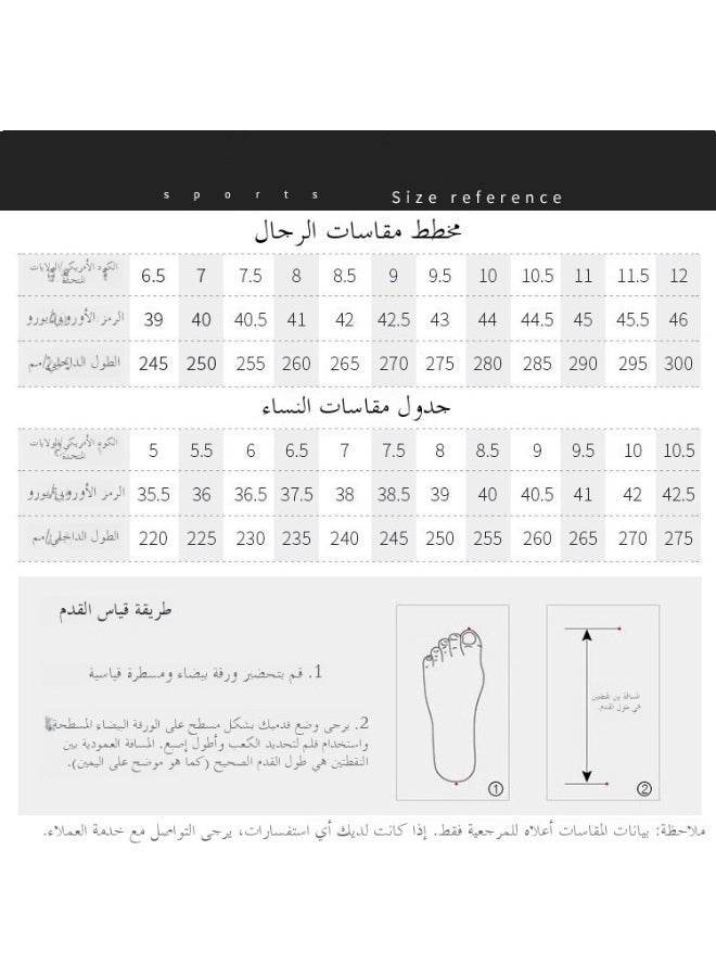 حذاء رجل، حذاء أب، حذاء امرأة، حذاء ساق سميك، مُرتفع، عصري، زوجي، رياضي، لركض - Image 2