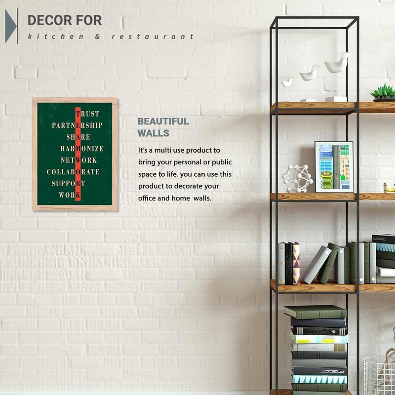 kotart Photo Frames for Wall Decoration Motivational Wall Frames for Home and Office Wall Poster with Frame for Room Quotes Frames for Wall Decor 11 inch x 14 inch Multi design46 - Image 5