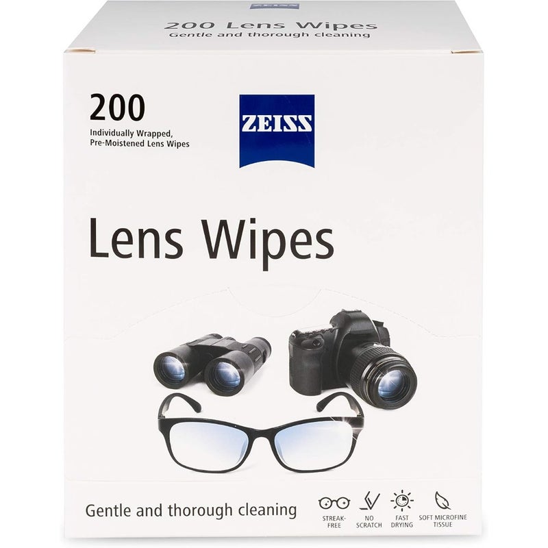 Pre-Moistened Lens Cleaning Wipes, 200 Count - Image 1