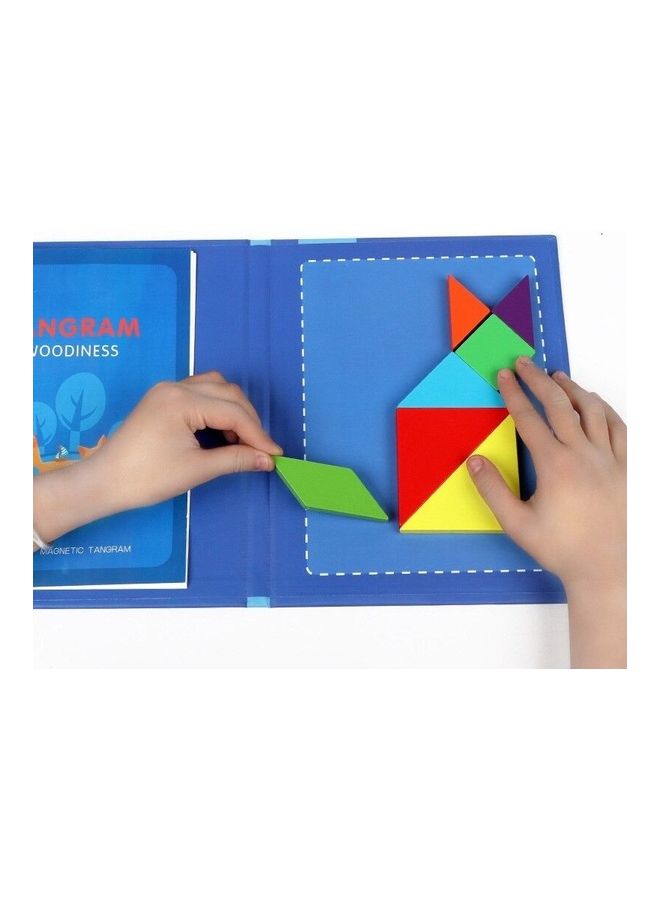Creative 3D Puzzle Magnetic Jigsaw Tangram Game 22 x 18 x 1.5cm - Image 4