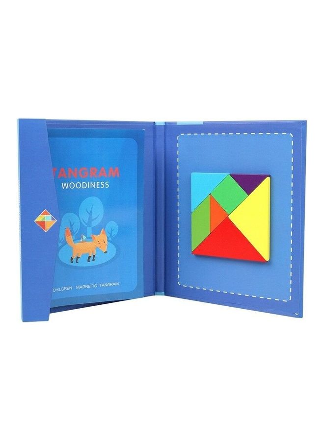 Creative 3D Puzzle Magnetic Jigsaw Tangram Game 22 x 18 x 1.5cm - Image 1