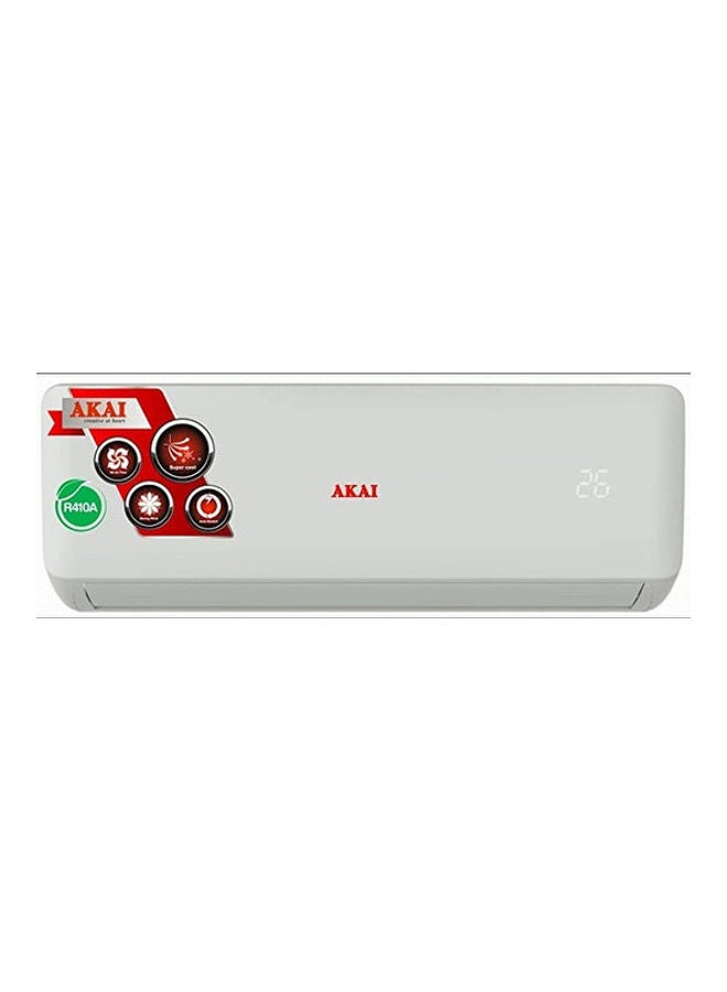 AKAI Hi Wall Split Air Conditioner ACMA-A18T3R4 white - Image 1