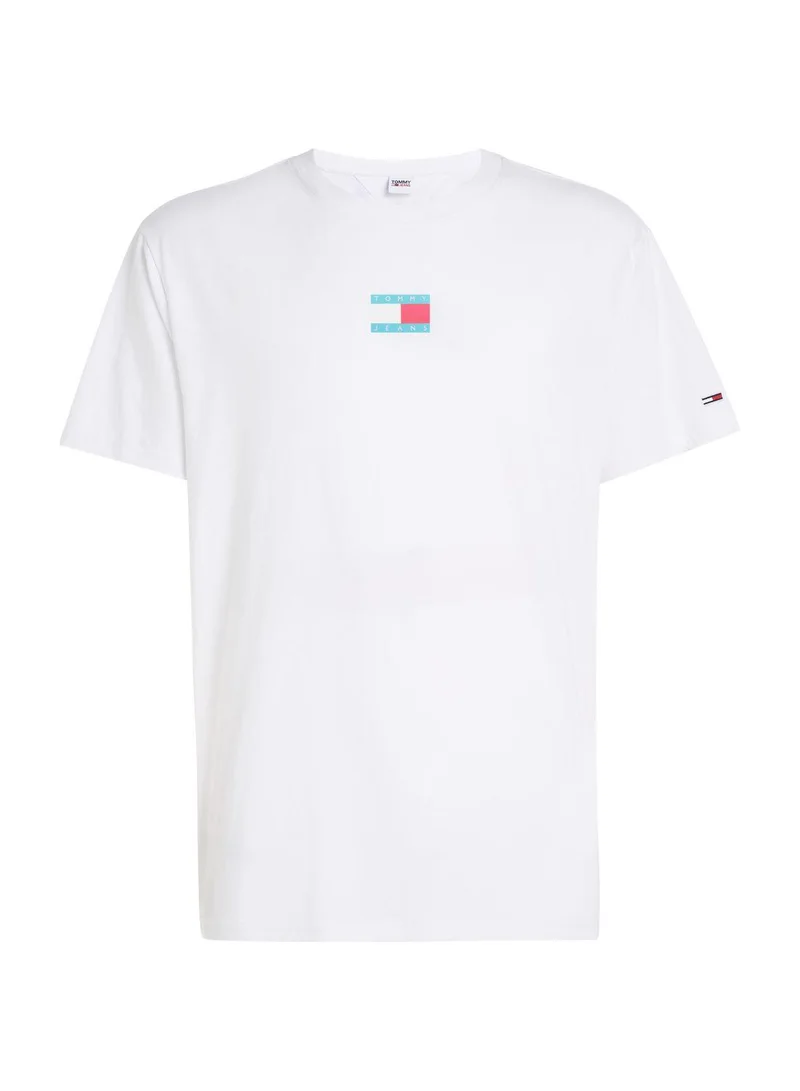 TOMMY JEANS Logo Crew Neck T-Shirt