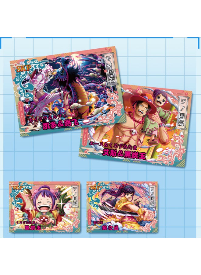 East Man Society One Piece Third Play Pirate Animation Surrounding Fun Card Blind Box Unpacking Products Listed And Snapped Up-Color:Cloud Card One Piece The Second 25th Anniversary Edition Comes In A Box Of 12 Packs, 2 Cards + 1 Piece Per Pack  - Image 4