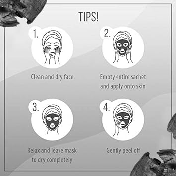 7th Heaven Charcoal Masque 15g Sachet - Image 4