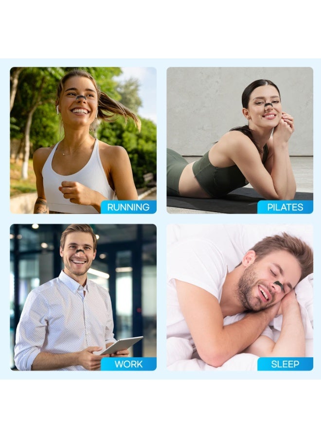 Magnetic Nose Strips – Extra Strength Nasal Strips for Snoring Relief, Anti Snore Nose Strips to Improve Breathing, For Sleep & Sports Use (15 pairs) - Image 3