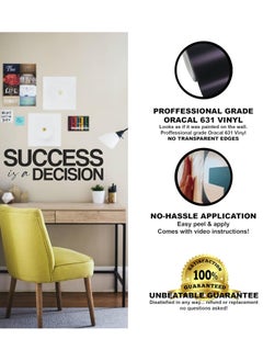 Success is a Decision Wall Sticker Inspirational Wall Decal Motivational Office Decor Quote Inspired Gym Wall Art Vinyl Wall Decal School Classroom Words and Saying - pzsku/Z3AF2854B6599FC43DE1DZ/45/_/1729598145/f3f28087-5846-4839-8b17-677c95c262ba