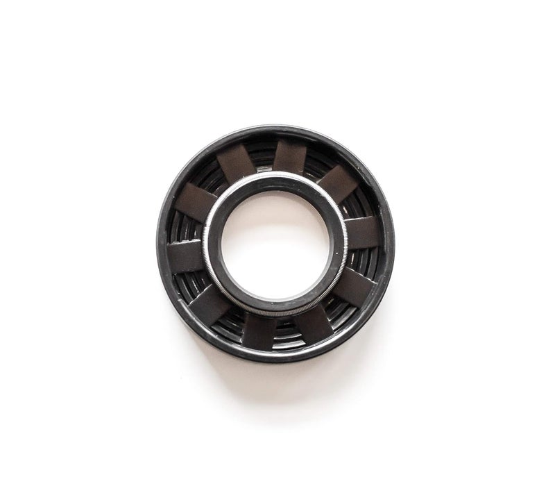 EAI Oil Seal 25mm X 52mm X 8mm (5 PCS) TC Double Lip w/Spring. Metal Case w/Nitrile Rubber Coating - Image 2