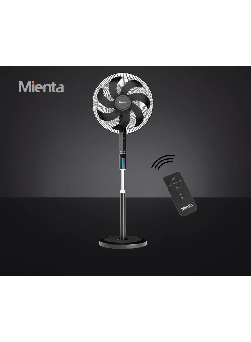 Mienta Stand Fan 18-inch Remote Control SF351438A- Black - Image 2