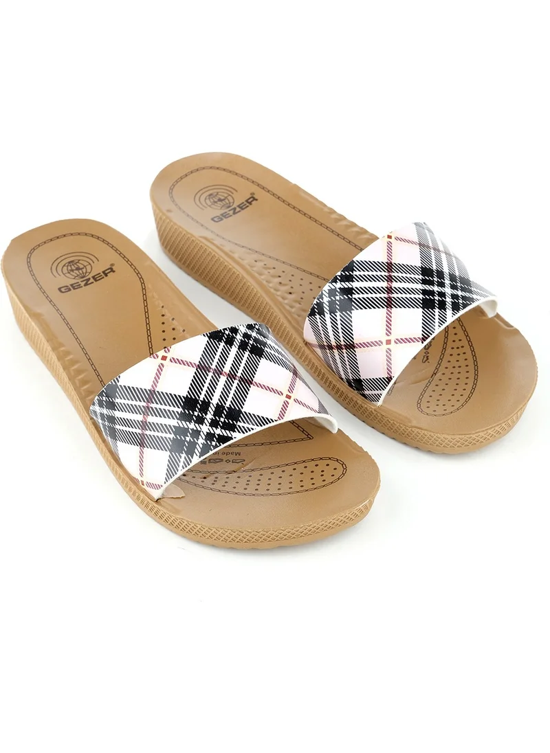 Gezer Women's Summer Pu Slippers