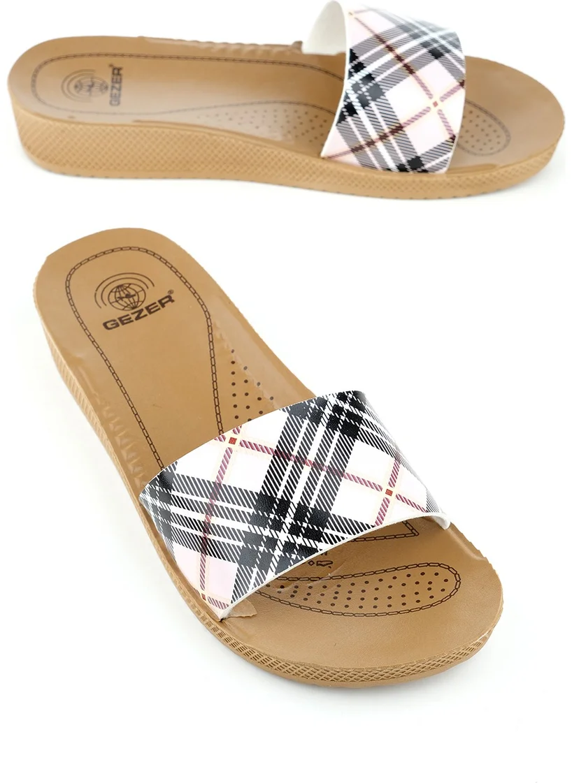 Gezer Women's Summer Pu Slippers