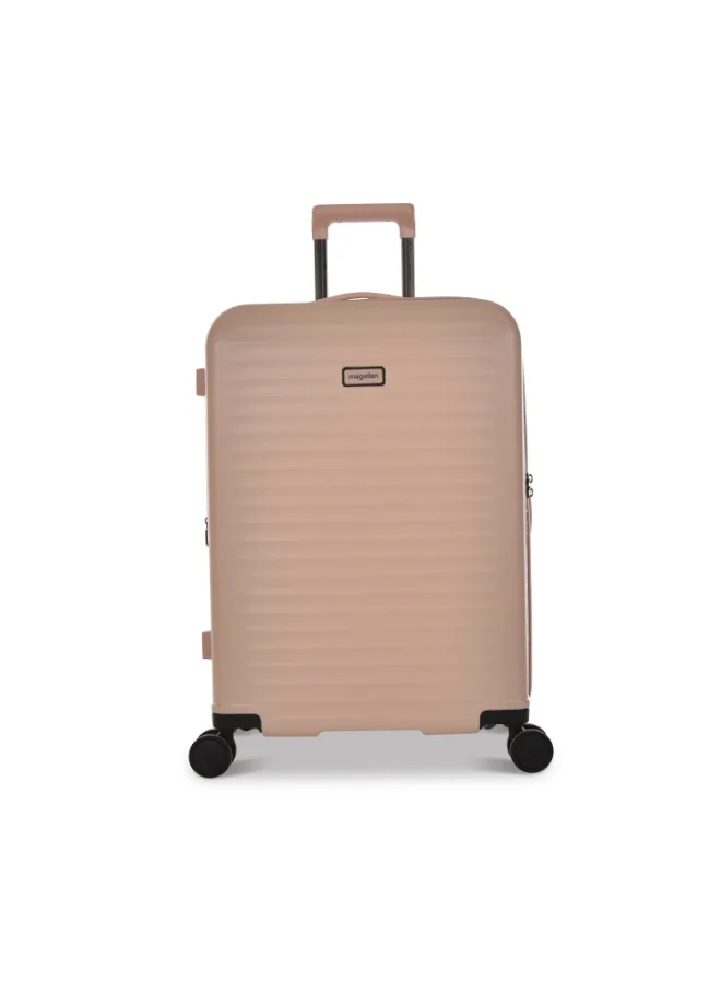 MAGELLAN Hard Shell Suitcase Set PC Trolley 4-Piece Luggage Set MH072-4P 14 20 24 28 Inch with TSA Lock USB Port 4 Double Spinner Wheels
