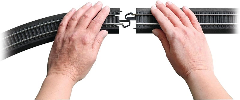 Bachmann Trains E-Z Track Expander Set - HO Scale Steel Alloy Rail with Black Roadbed - Image 5