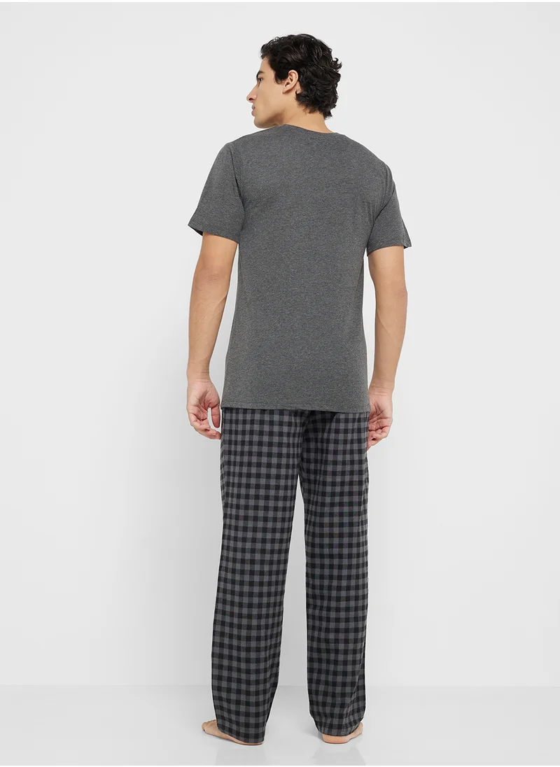 Robert Wood Nightwear T-Shirt & Pants Sets