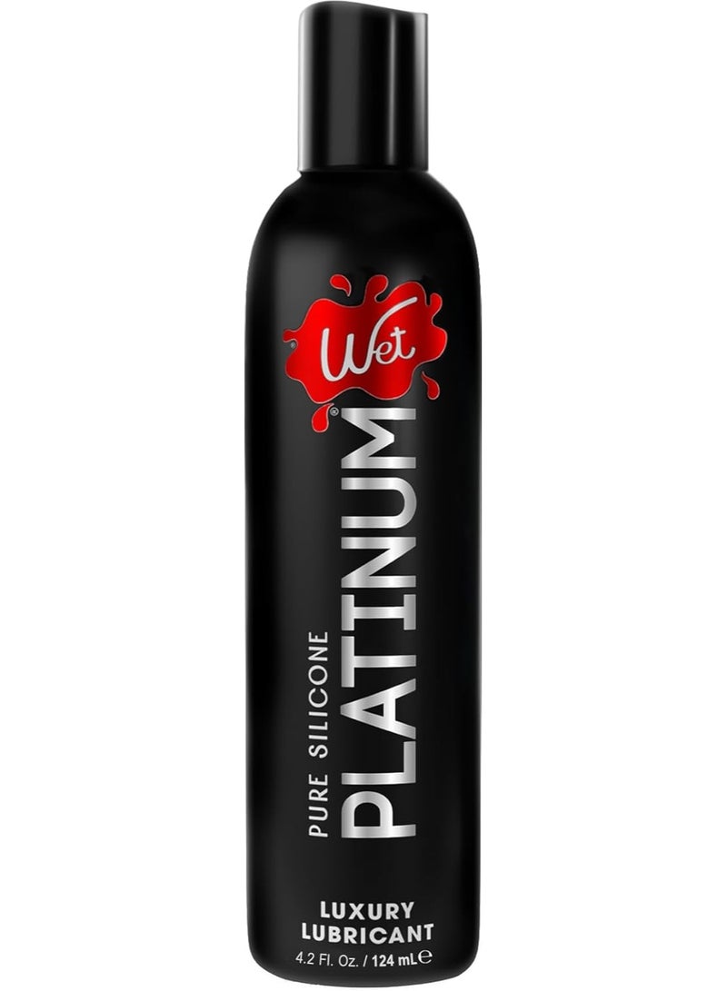 Wet Platinum Paraben-free Silicone Based Lubricant (4.2oz)