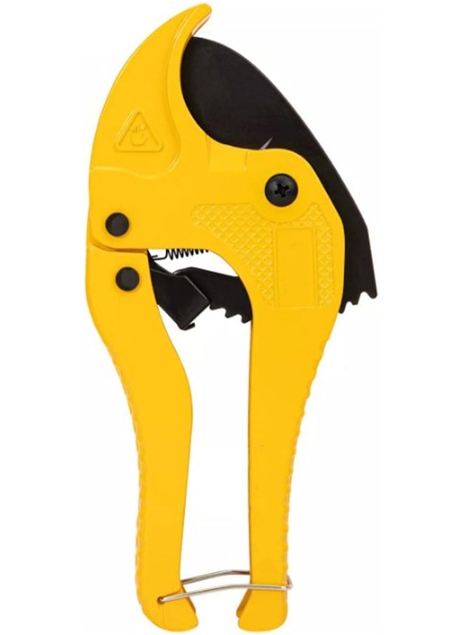 Biella Pipe Cutter, High Performance Teflon Blade Made Ratchet-Type Pipe Cutter One-Hand Fast Pipe Cutting Tool For Pvc Ppr Pe Pex Pipe And Other Plastic Pipe  - Image 3