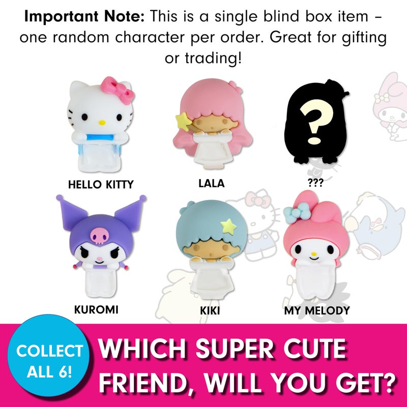 Sonix x Sanrio Hello Kitty & Friends Peekers - Pastel Series Blind Box - Adhesive Decorative Mini Figures - Includes Hello Kitty, My Melody, Kuromi, Little Twin Stars, or Mystery Character - Image 2