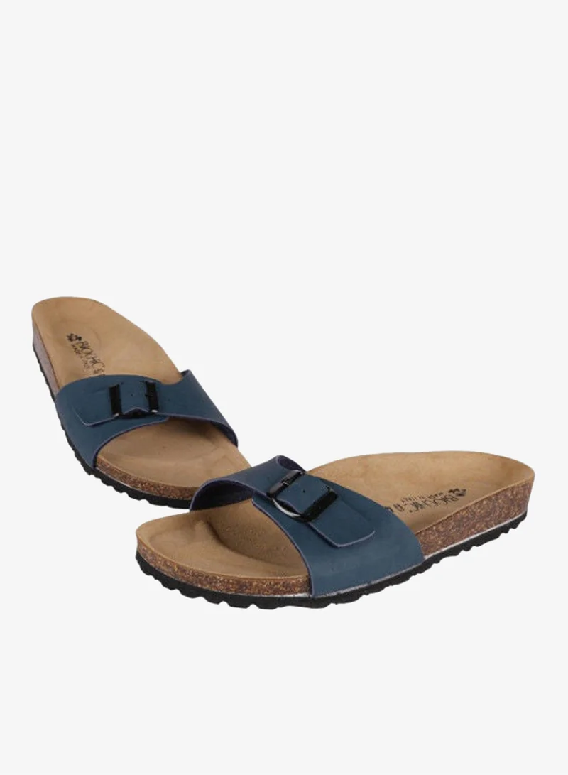 BiOCHIC Biochic Mens Single Strap Sandals 012-393 1837M-Blue