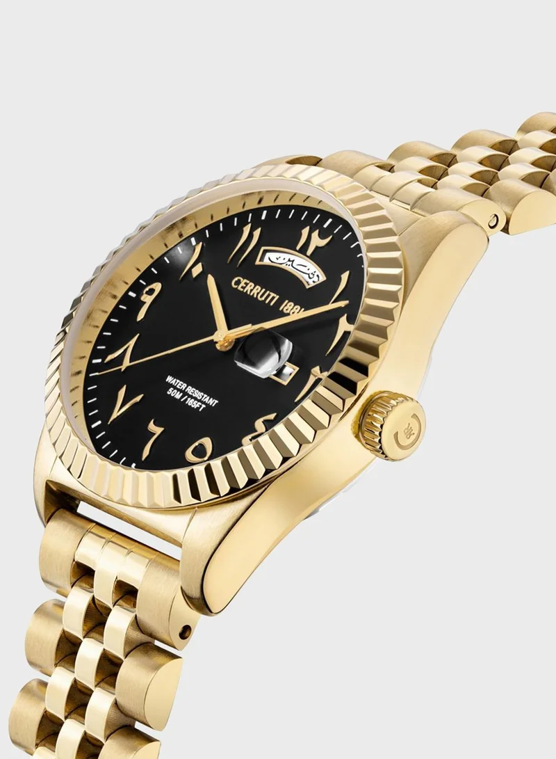 CERRUTI 1881 Steel Strap Analog Watch