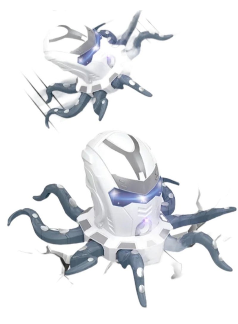 Octopus Toys for Kids Realistic RC Octopus With LED Light Music Effect, Remote Control Robots - Image 3