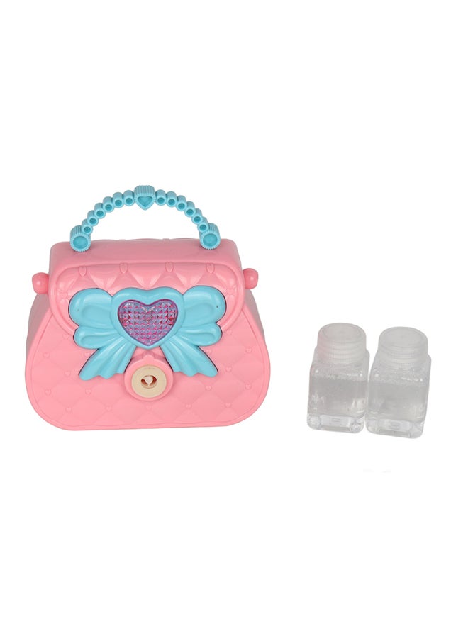 Bubble Purse With 2x34ml Bubble Solution Battery Operated,