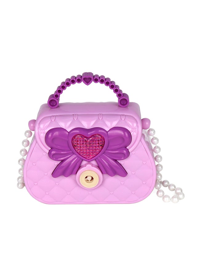 Bubble Purse With 2x34ml Bubble Solution Battery Operated,