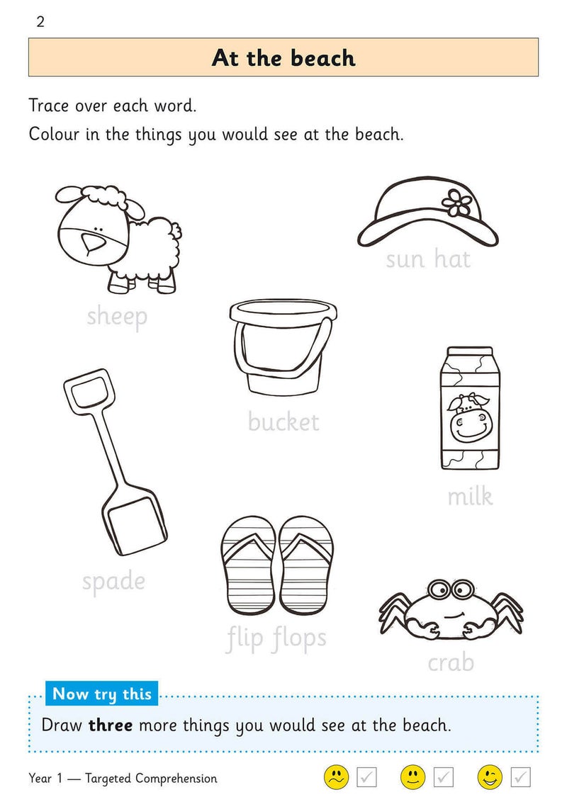 Ks1 English Targeted Question Book Year 1 Comprehension Book 1 - Image 2