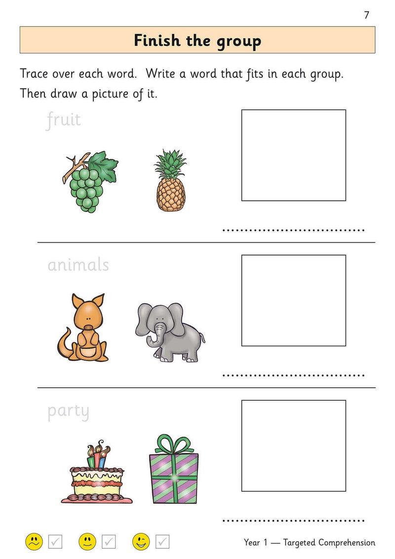 Ks1 English Targeted Question Book Year 1 Comprehension Book 1 - Image 3