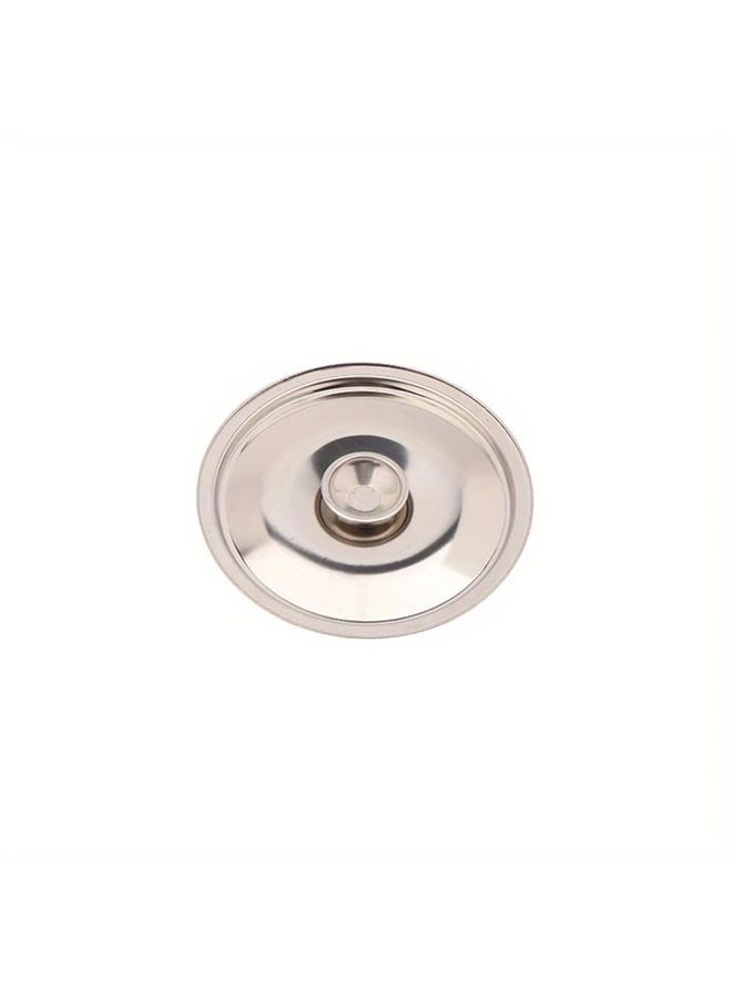 7.09 Inch Stainless Steel Saucepan Lid With Ergonomic Handle And Steam Resistant Cover - Image 4