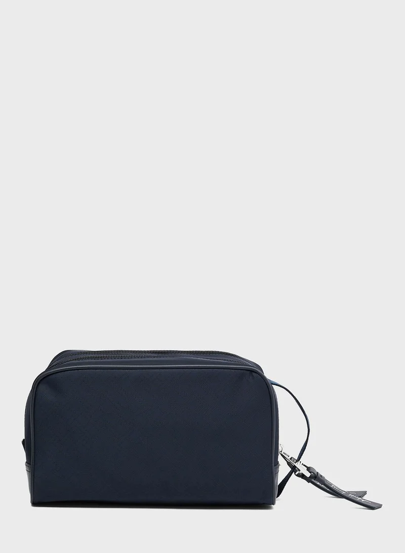 TOMMY HILFIGER Signature Logo Toiletry Bag