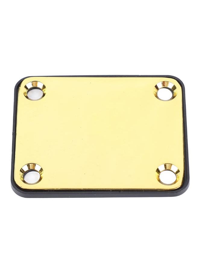 Thoraya - Electric Guitar Neck Plate Metal Guitar Neck Reinforcing Protective Board for Replacement Gold - Image 1