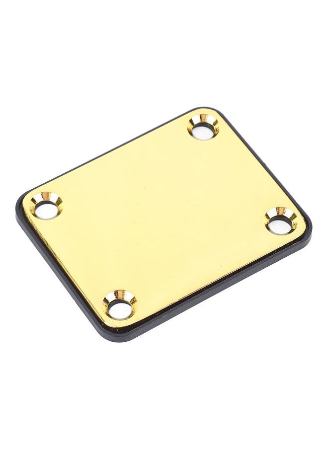 Thoraya - Electric Guitar Neck Plate Metal Guitar Neck Reinforcing Protective Board for Replacement Gold - Image 1