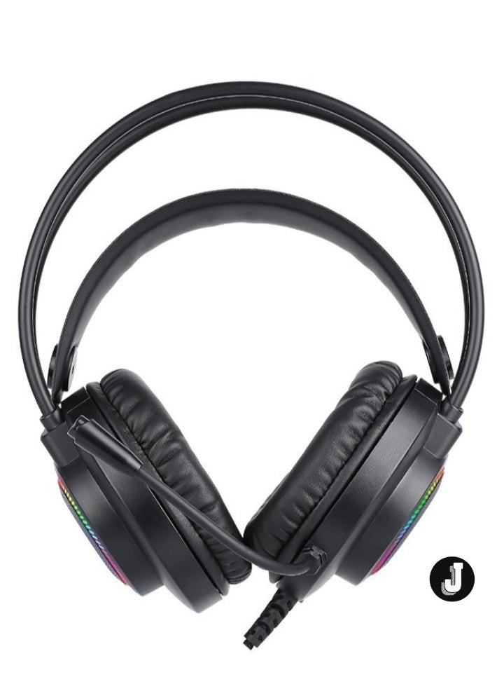 JAJEEK "Xtrike Me GH-510 RGB Stereo Gaming Headset – High-Quality Sound, Adjustable Mic & LED Lighting" - Image 2