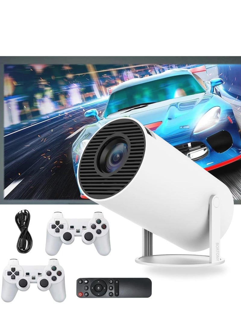 ELTRAZONE 2-in-1 Video Game and Movie Projector: 10000+ Classic Games, Smart Connectivity - Image 1