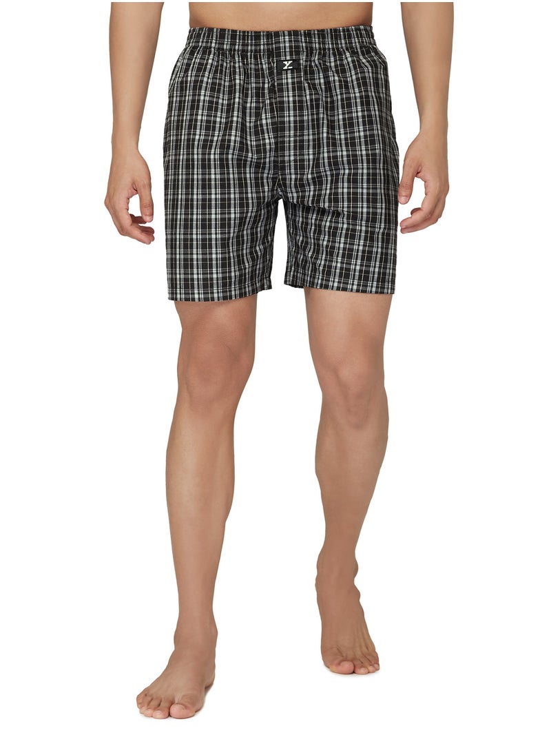 XYXX IntelliEaze Super Combed Cotton Boxer Shorts for mens pack of 2  - Image 2
