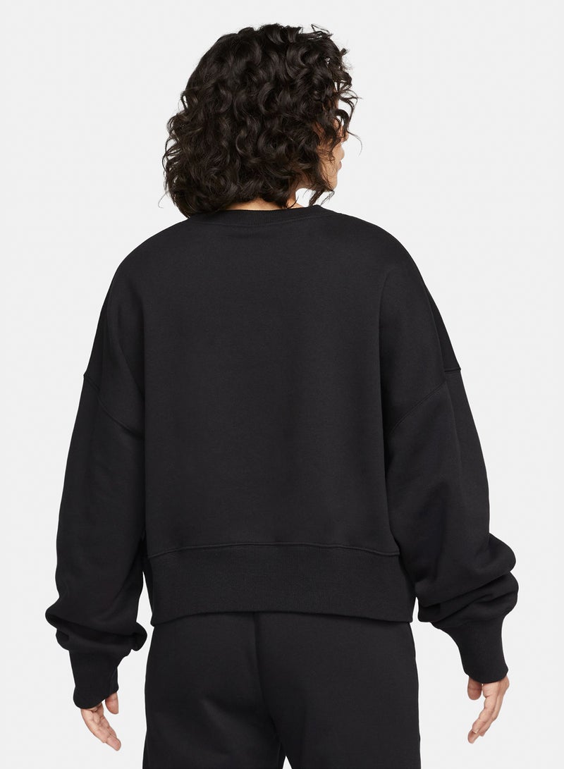 Nike Women’s Nike Sportswear Phoenix Fleece Crew Sweatshirt (Oversized) - Image 2