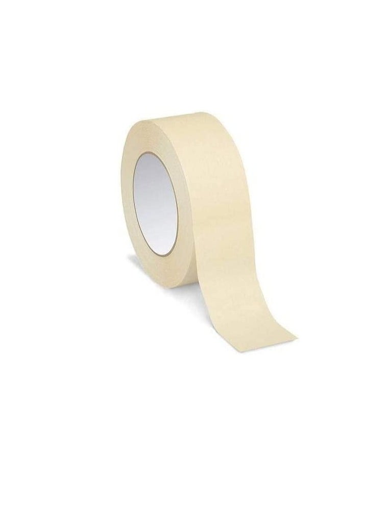 ROBUSTLINE Robustline Adhesive Masking Tape General Purpose Painter's Tape Bulk for Painting, Labeling, Packing, Craft, Art, Home, Office, School Etc. (1.5 INCH, 6)  - Image 3