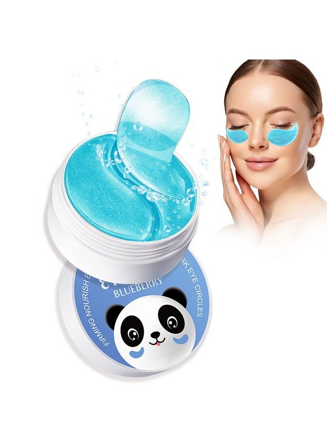AMY'S DIARY Eye Mask Under Eye Patches (30 Pairs)- Puffy Eyes & Dark Circles Treatments,Reduce Under Eye Bags and Smooth Wrinkles,Eye Skin Care Pads With Collagen (Blueberry Extract) - Image 1