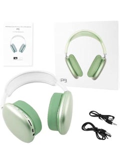 Premium P9 Over-Ear Wireless Bluetooth Headphones - Noise Cancelling, Hi-Fi Stereo Sound Sport Headset with Microphone Compatible with All Phones for Enhanced Music and Calls