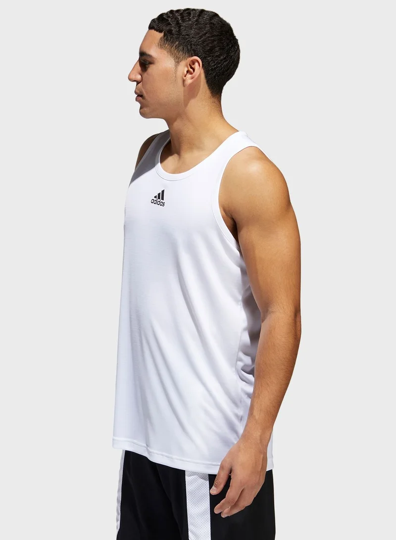 adidas بلوزة كت رياضية للرجال