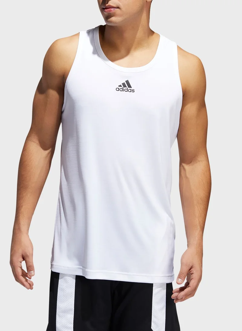 adidas بلوزة كت رياضية للرجال