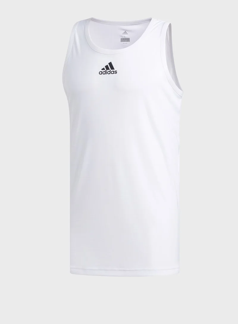 adidas بلوزة كت رياضية للرجال