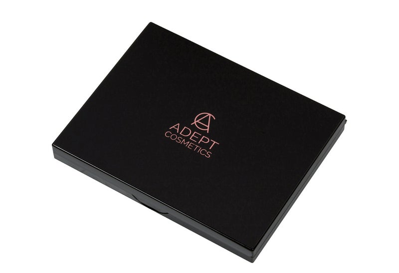 Adept Cosmetics The Adept Palette in Singularity Black - Double Sided Magnetic Empty Palette with Divider, Holds Over 100 Single Round Standard Sized Eyeshadow Pans, Hardshell Case - Image 5