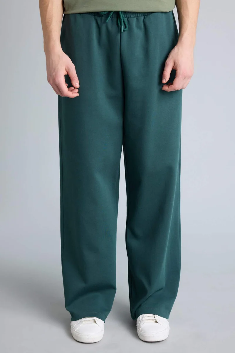 Defacto  Baggy Fit Wide Leg Trousers  | Best Price UAE