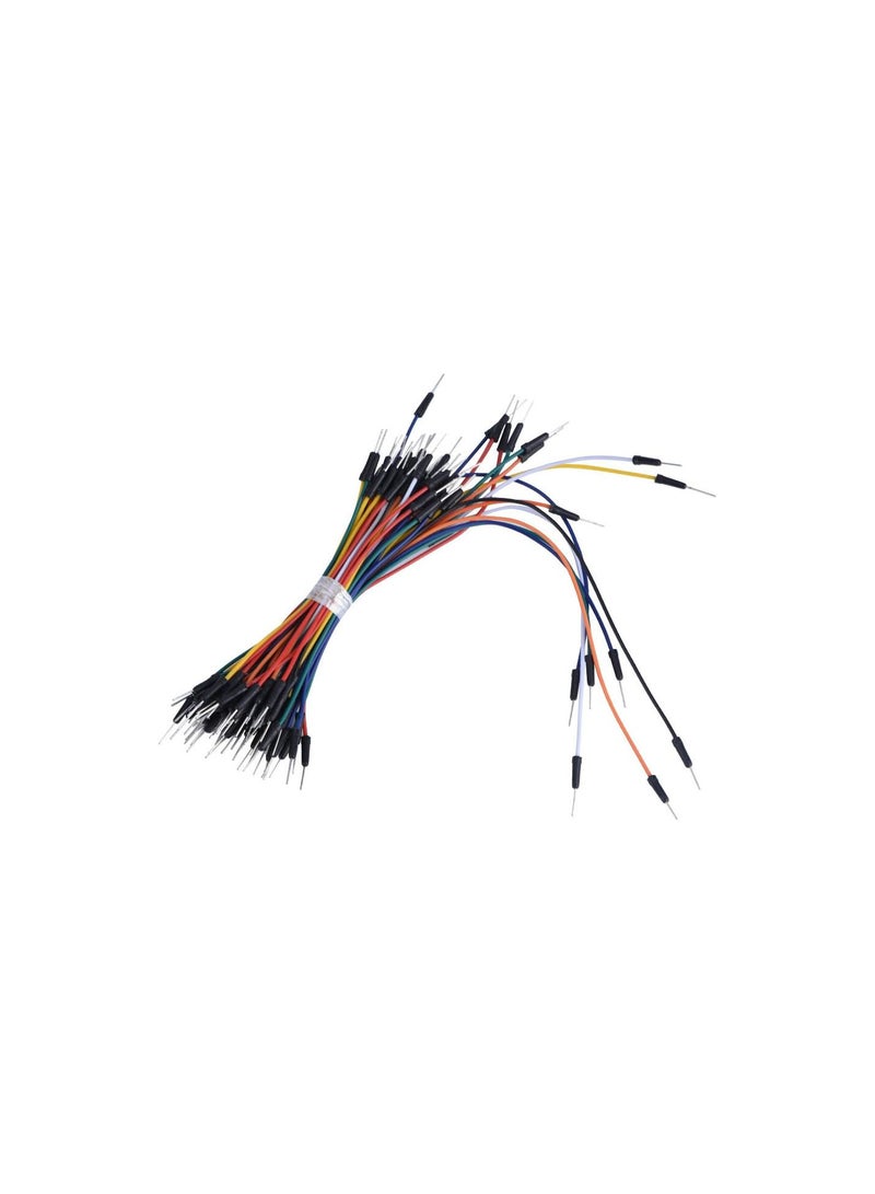 GGOOT Copper Breadboard Jumper Wire, Breadboard Jumper Cable, Flexible Male to Male Cable Kit 65pcs for Solderless Breadboard Arduin Electronic DIY Project - Image 2