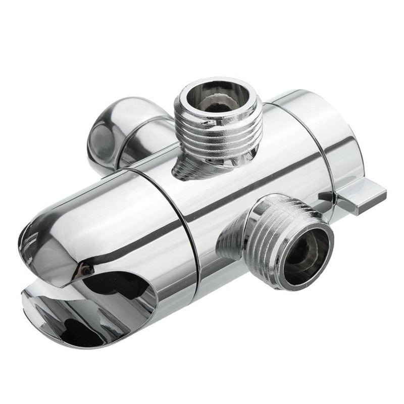 3-Way Shower Diverter Valve Solid Premium ABS Construction - Easy Angle Tightening Installation Shower Diverter Valve for Bathroom Shower System Replacement, RV Faucets And Garden Hose Attachments - Image 3